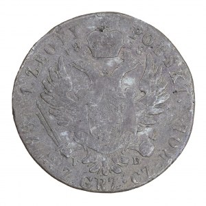 1 złoty 1818 r. Królestwo Polskie pod zaborem rosyjskim (1815-1850)