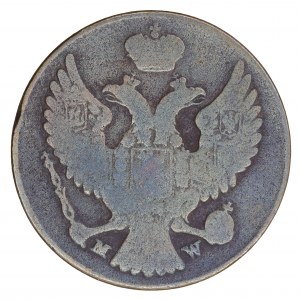 3 penny 1840, monete russe per le terre dell'ex Regno di Polonia (1832-1841)