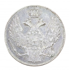 30 kopejok/2 zloté 1838, ruské mince pre krajiny bývalého Poľského kráľovstva (1832-1841)