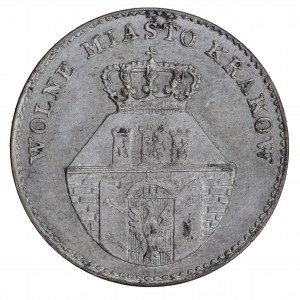 5 groszy 1835 r., Wolne Miasto Kraków