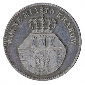 1 zloty 1835, ville libre de Cracovie
