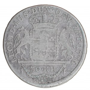 30 krajcars 1776, Ducato di Oświęcim e Zator