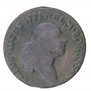 1 centesimo 1797 B, Prussia meridionale per la Slesia