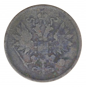 2 kopecks 1863 BM, partition russe, Alexandre II