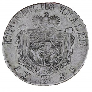 Thaler 1785 B, Ducato di Wittemberg-Olesnica, Karl Krystian Erdmann (1744-1792)