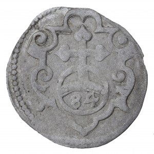 1/84 talara (3 fenigi) 1675 r., Niemcy, Brandenburgia - Ansbach