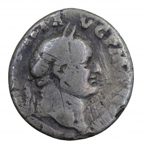 Denar 72-73 r., Cesarstwo Rzymskie, Wespazjan (69-79)