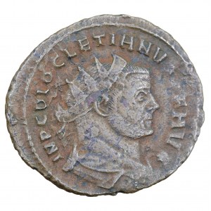 Antoninian coinage, one-sided! Roman Empire, Diocletian (284-305)
