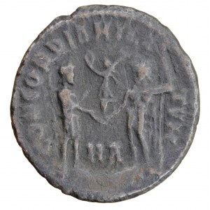 Antoninian bilonowy 286-305 r., Cesarstwo Rzymskie, Maksymian Herkuliusz (286-310)