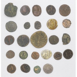 Satz von 25 Stk. Münzen aus dem Römischen Reich