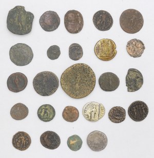 Set di 25 pezzi. Monete dell'Impero Romano