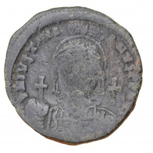 Half Folis, Byzantine Empire, Justinian I (527-565)