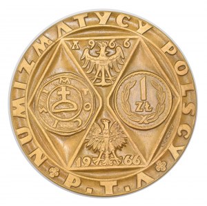 TYSIĄC LAT MONETY POLSKIEJ 966-1966.