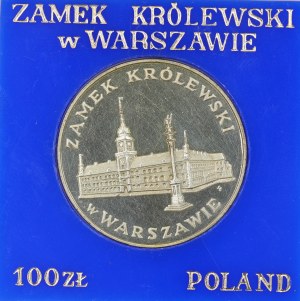 100 zl. 1975. ROYAL CASTLE IN WARSAW.