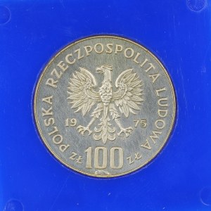 100 zł. 1975. ZAMEK KRÓLEWSKI W WARSZAWIE.