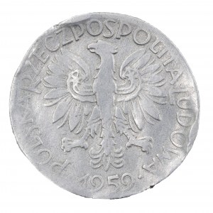 5 ZŁ. 1959 (rybak).