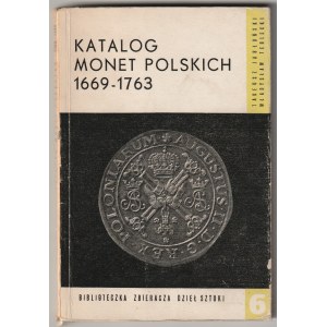JABŁOŃSKI Tadeusz, TERLECKI Władysław. Katalog monet polskich 1669-1763.