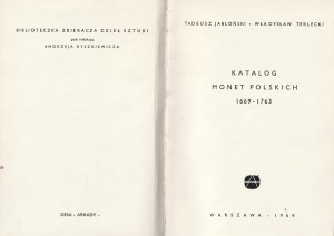 JABŁOŃSKI Tadeusz, TERLECKI Władysław. Satz von 3 Katalogen.