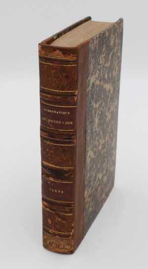 LELEWEL Joachim. Numismatique du moyen-âge... Paris 1835, prima edizione con elenco dei sottoscrittori.