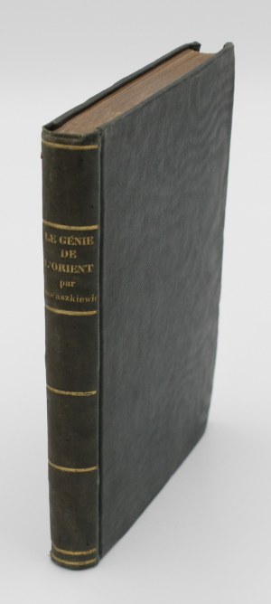 SAWASZKIEWICZ Leopold Leon. Le génie de l'Orient... Jeden z prvých katalógov orientálnych mincí. Brusel 1846.