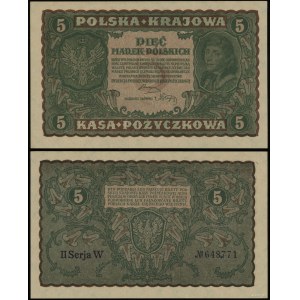 Polen, 5 polnische Mark, 23.08.1919