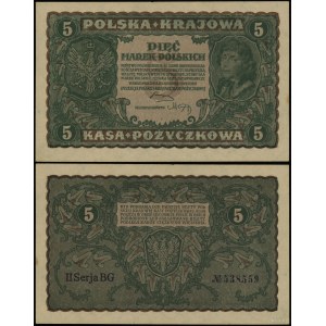 Poland, 5 Polish marks, 23.08.1919