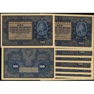 Polen, Satz: 10 x 100 polnische Mark, 23.08.1919
