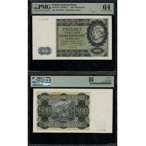 Poland, 500 zloty, 1.03.1940