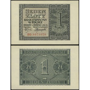 Polen, 1 Zloty, 1.08.1941