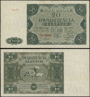 Polska, 20 złotych, 15.07.1947