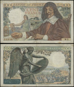 France, 100 francs, 15.05.1942