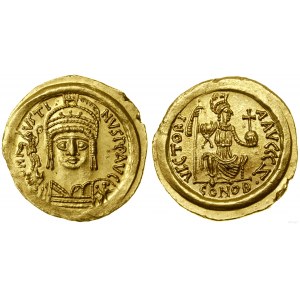 Bizancjum, solidus, ok. 567-570, Rawenna