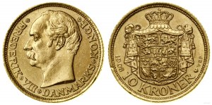 Denmark, 10 kroner, 1908, Copenhagen