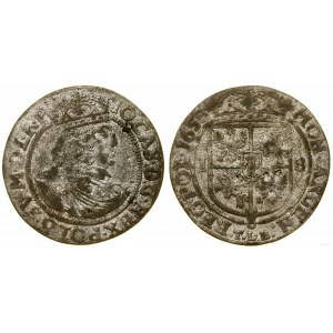 Poľsko, ort - dobový falzifikát, 1658, Krakov