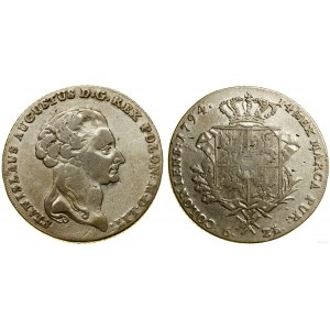 Polonia, tallero da 6 galloni, 1794, Varsavia
