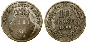 Poland, 10 pennies, 1835, Vienna