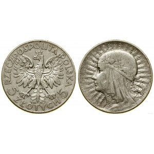 Polonia, 5 zloty, 1932, Varsavia