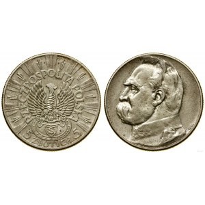 Polonia, 5 zloty, 1934 S, Varsavia