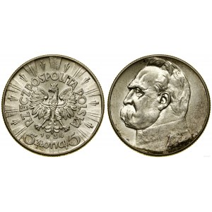 Polonia, 5 zloty, 1934, Varsavia