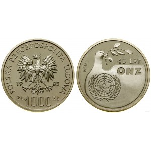 Poľsko, 1 000 zlotých, 1985, Varšava
