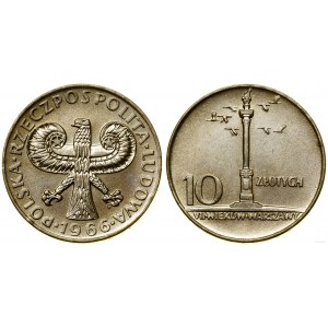 Polonia, 10 zloty, 1966, Varsavia