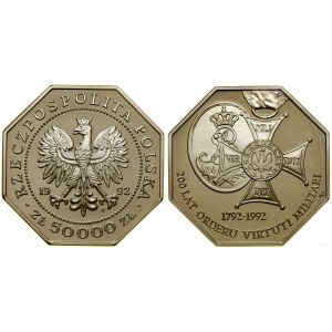 Polska, 50.000 złotych, 1992, Warszawa