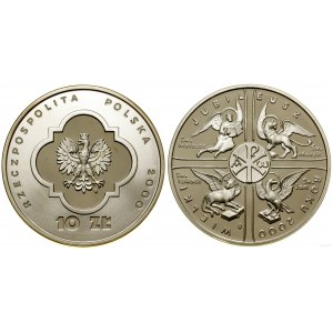Poľsko, 10 zlotých, 2000, Varšava