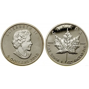 Kanada, 5 dolarów = 1 uncja, 2013, Ottawa