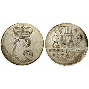Niemcy, 8 dobrych groszy (gute groschen), 1760 IDB