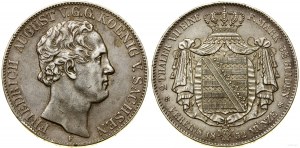 Germany, two-dollar = 3 1/2 guilders, 1852 F, Dresden