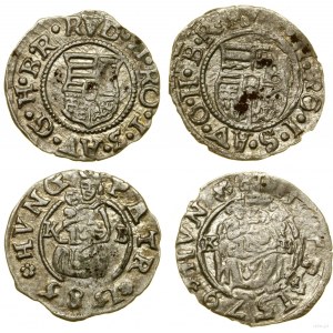 Węgry, 2 x denar, 1579 i 1585, Kremnica