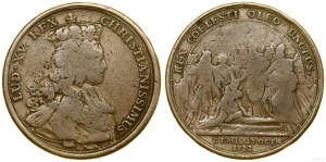 France, Coronation of Louis XV, 1722