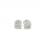 WHITE GOLD 1.31 GR DIAMOND EARRINGS - ER31205