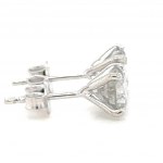 WHITE GOLD 1.31 GR DIAMOND EARRINGS - ER31205